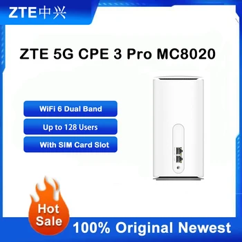 Оригинальный ZTE 5G CPE MC8020 WIFI 6 + Двухдиапазонный 5400 Мбит/с Сетчатый WiFi Удлинитель Беспроводных Маршрутизаторов Со Слотом для SIM-карты Сеть 5G 4G LTE